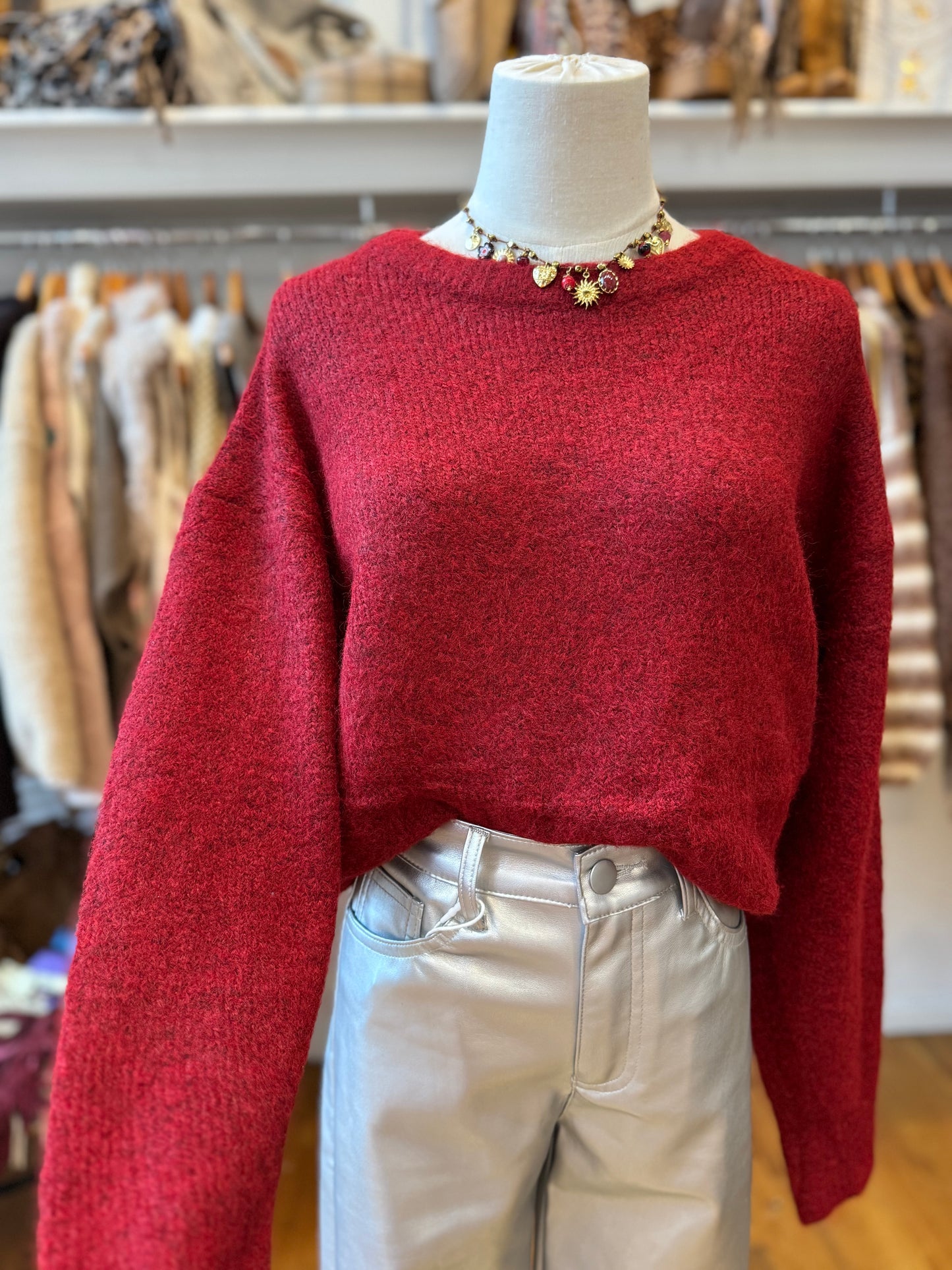 Pull bordeaux - CLARA