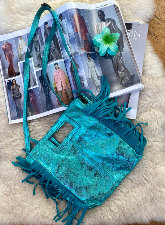 Sac turquoise - MARTINE