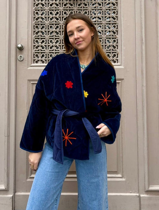 Veste bleue - EVA