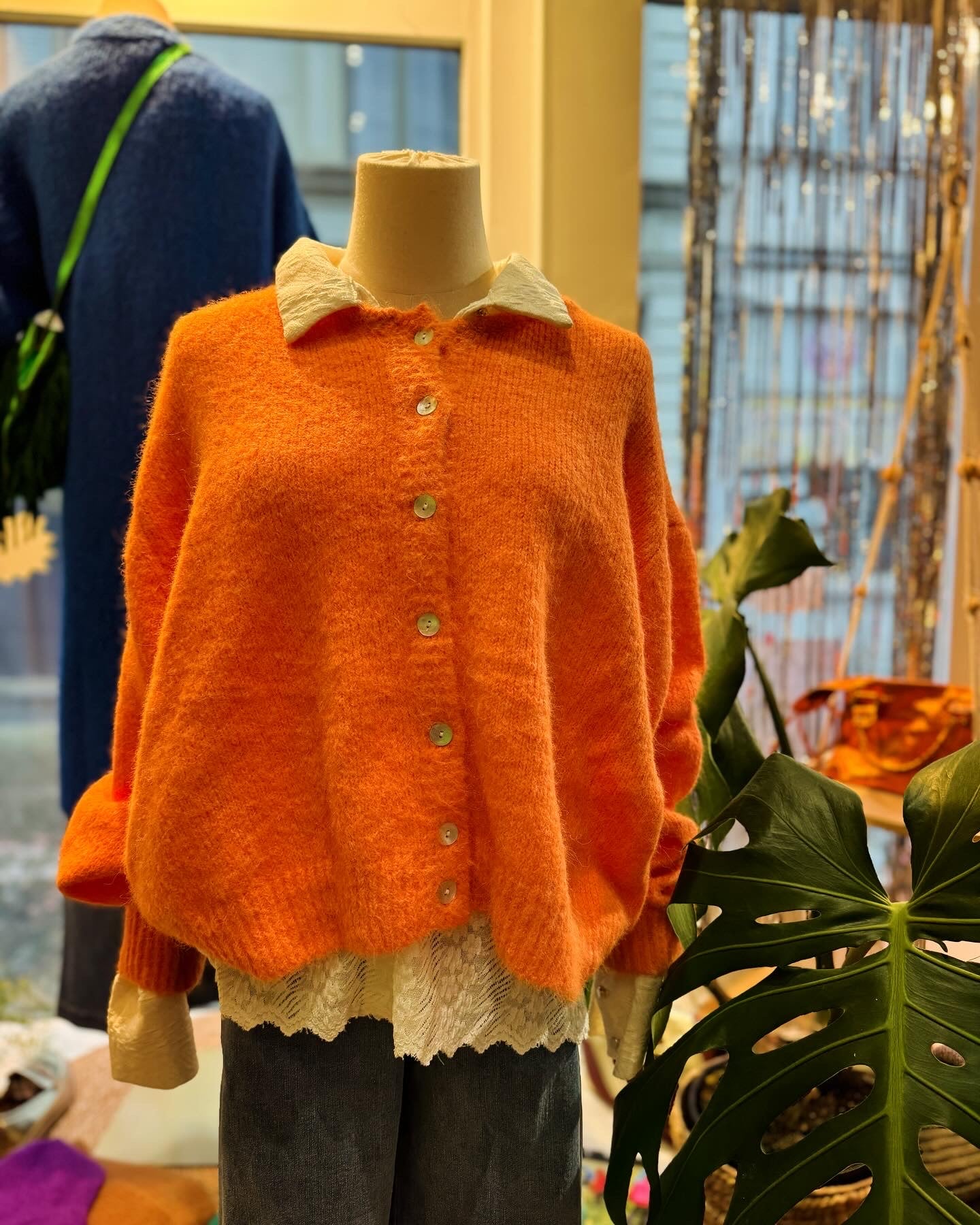 Gilet orange - JULIE