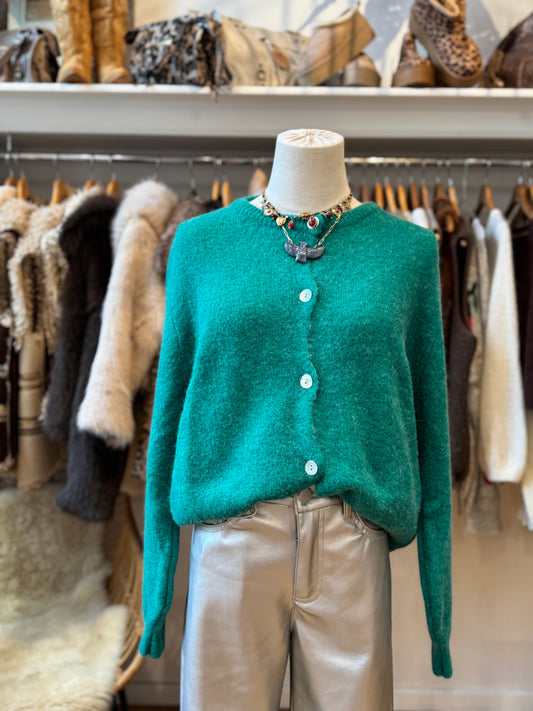 Gilet vert - AUDREY